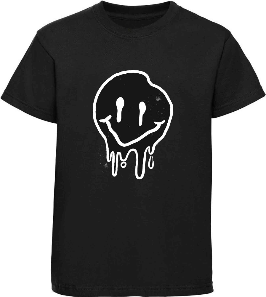 Kinder Smiley T-Shirt Zerlaufen